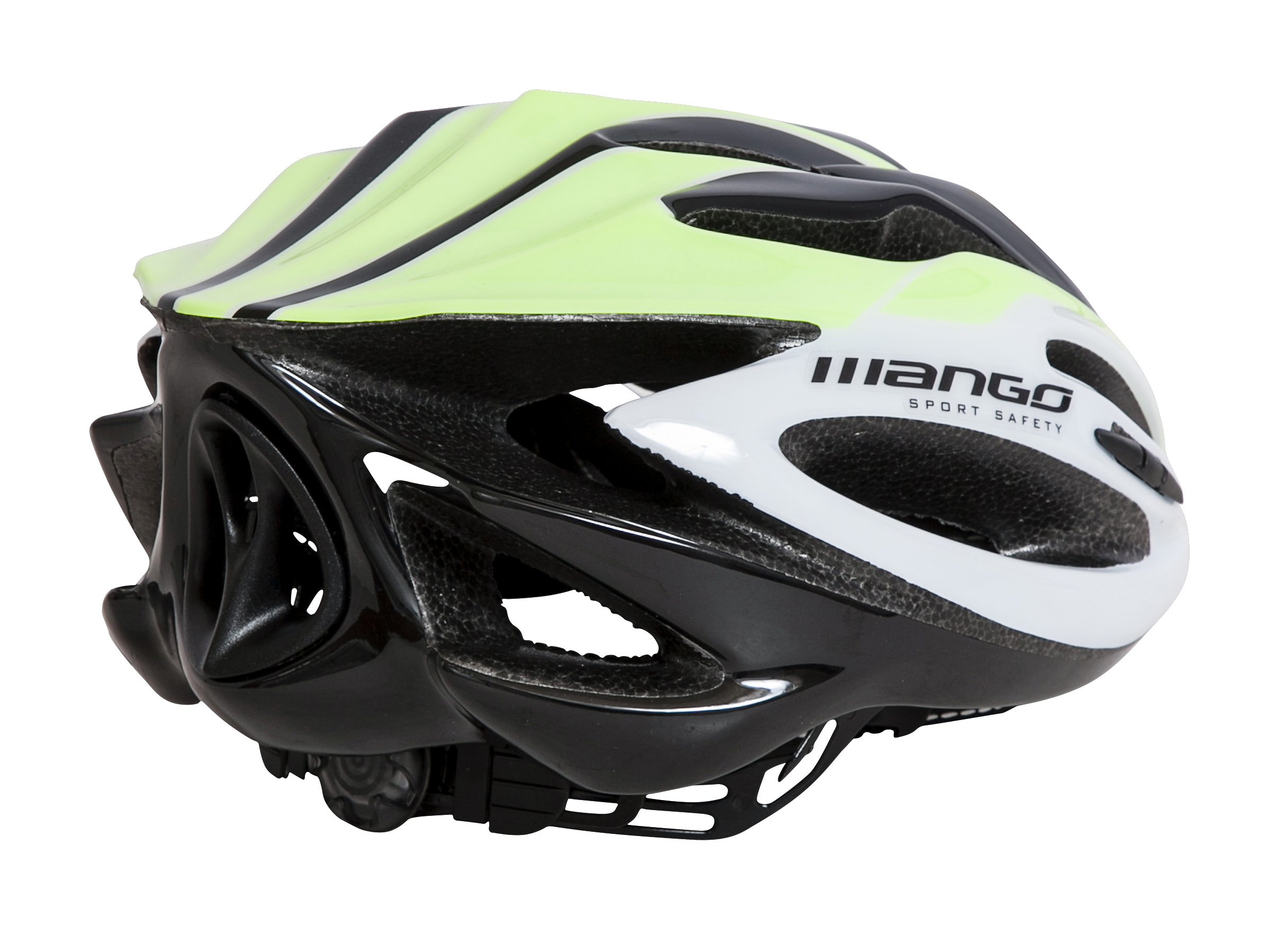 Cykelhjelm monza black fluo yellow